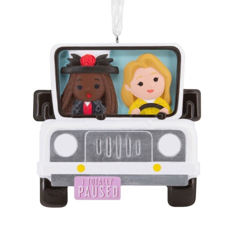 New!! Hallmark Ornaments Clueless Cher & Dionne Christmas Tree Ornament AS IF!